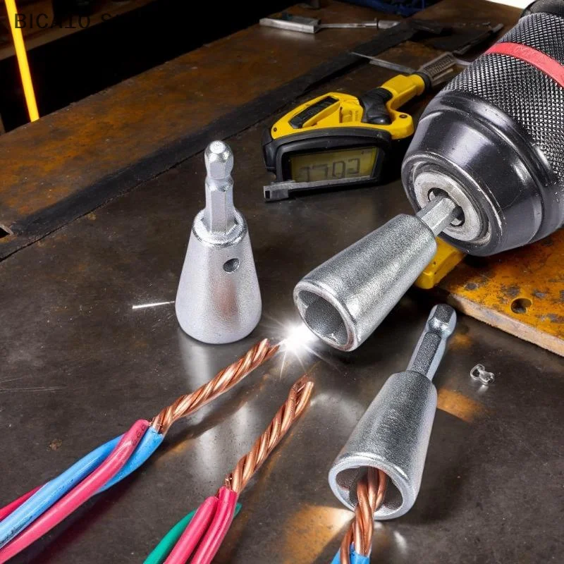 1Pc Wire Twisting Tools Quickly Twister Power Drill Drivers Twisted Connector Cable Device Multi-tool