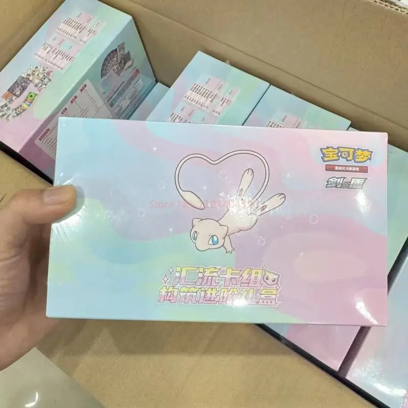 2025 Hot Converge-Kartenset für den Bau, fortschrittliche Geschenkbox, Pokémon-Sammlung,