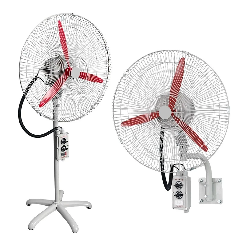

Explosion-proof shaking head fan Wall-mounted floor-to-ceiling FB-500600750 Horn fan Industrial 220V speed regulation
