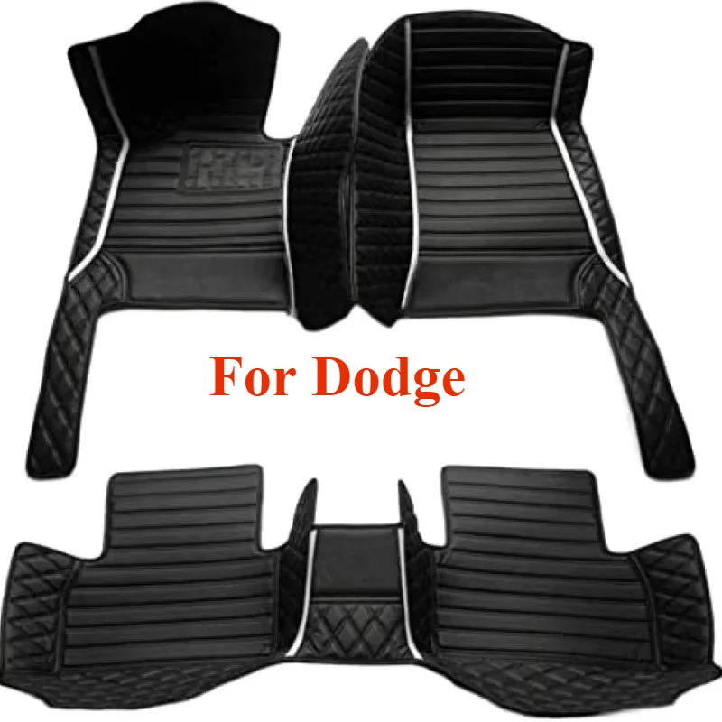 

Custom Leather Car Floor Mats For Dodge All Medels Caliber Journey Ram Caravan Aittitude Auto Accessories Interior 2000-2025