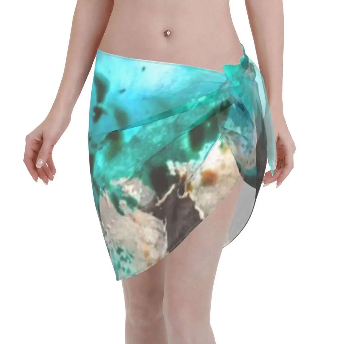 

Promotion Oceanic Melody II Women's Beach Wrap SkirtHome Casual Wear Beach Pareo