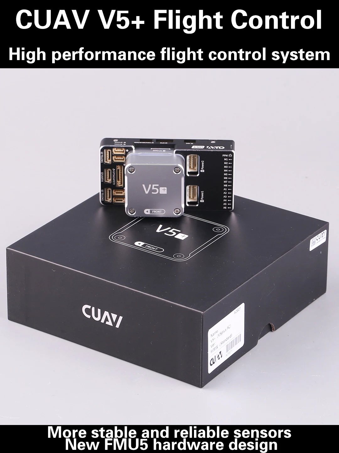 CUAV V5+ Pixhawk V5 Plus stuurautomaat vluchtcontroller met NEO V2 GPS-module voor FPV Drone helikoptervluchtsimulator geheel