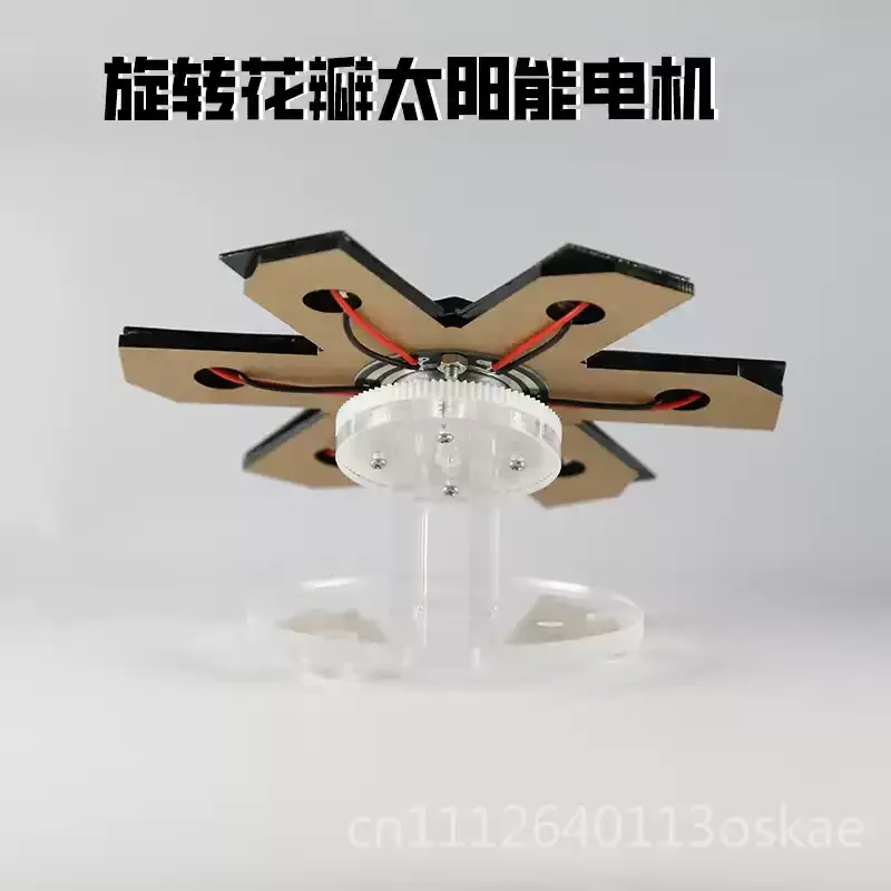 Rotating Solar Motor Car Ornament Toy High-tech Creative Solar Ornament Permanent Motion Machine 4