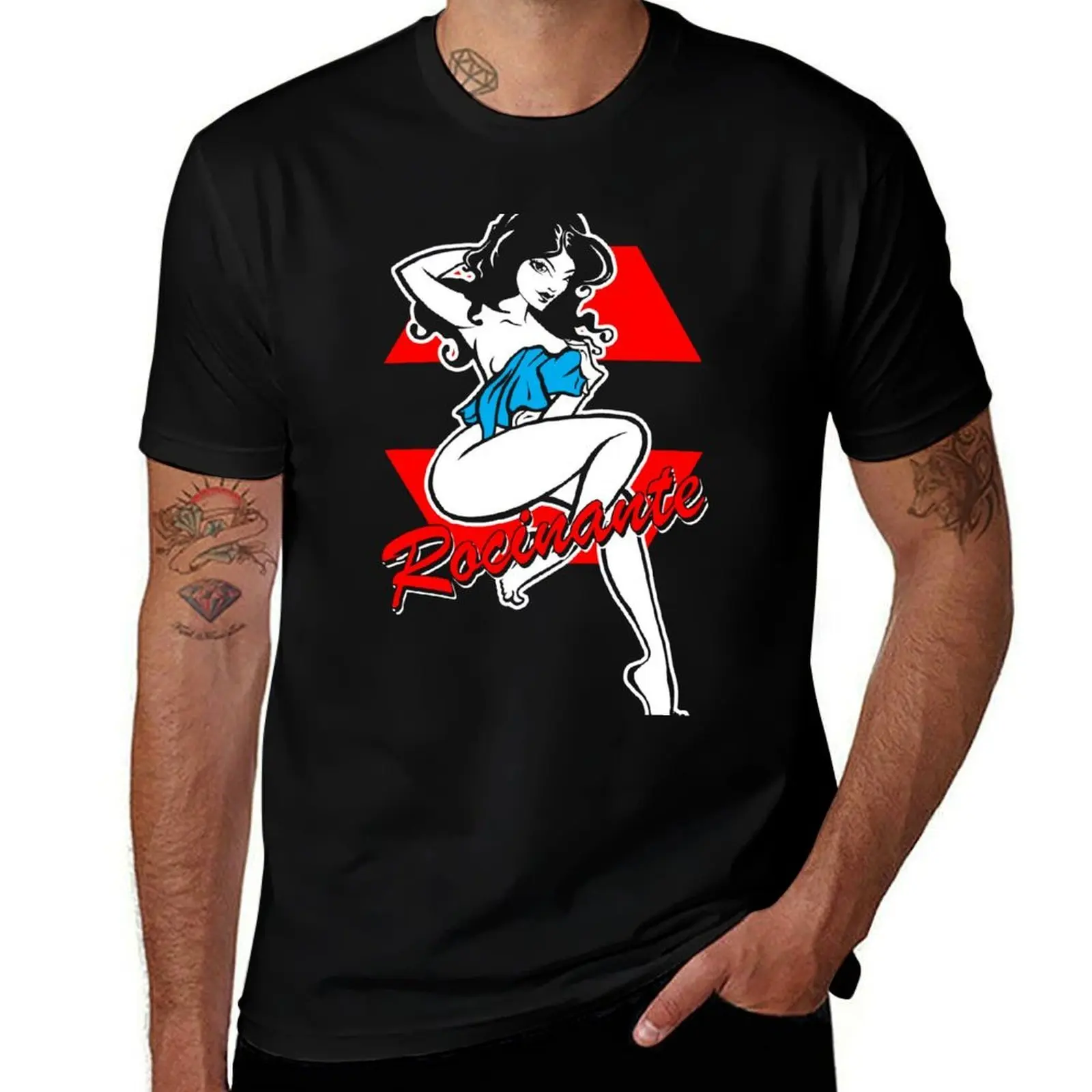 Hot Rocinante T-Shirt Summer Print Short Sleeve Tee T-Shirt