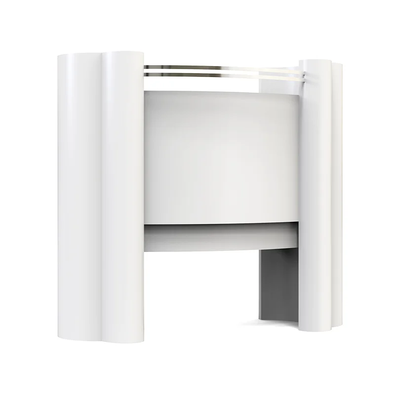 simple modern company front desk restaurant island, stainless steel checkout page guide desk customization