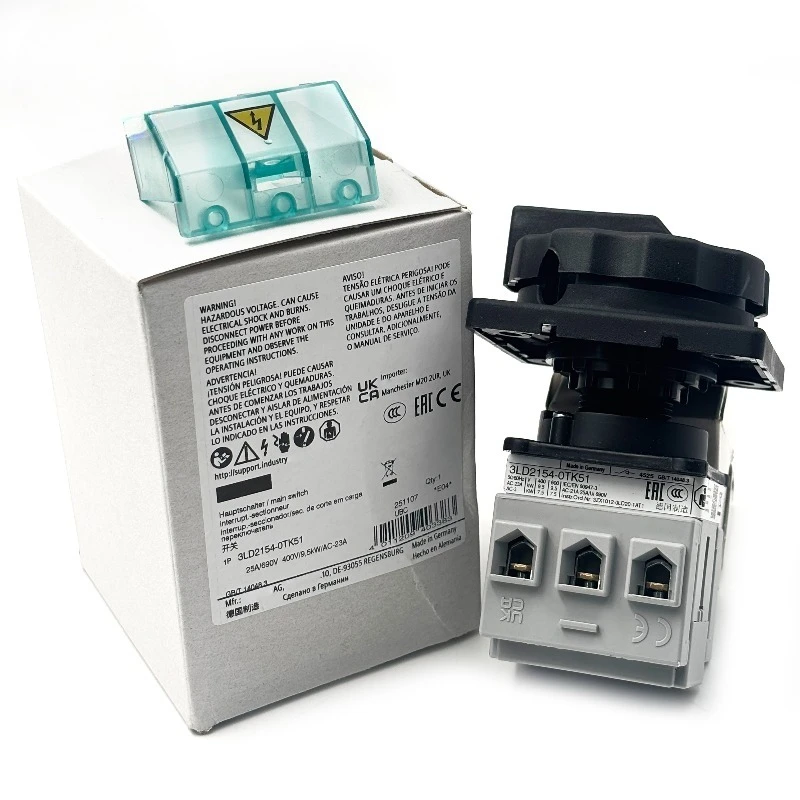 

Brand-new, Genuine and In-stock PLC Controller Is Suitable for 3LD2154-0TK51 Conversion Switch.
