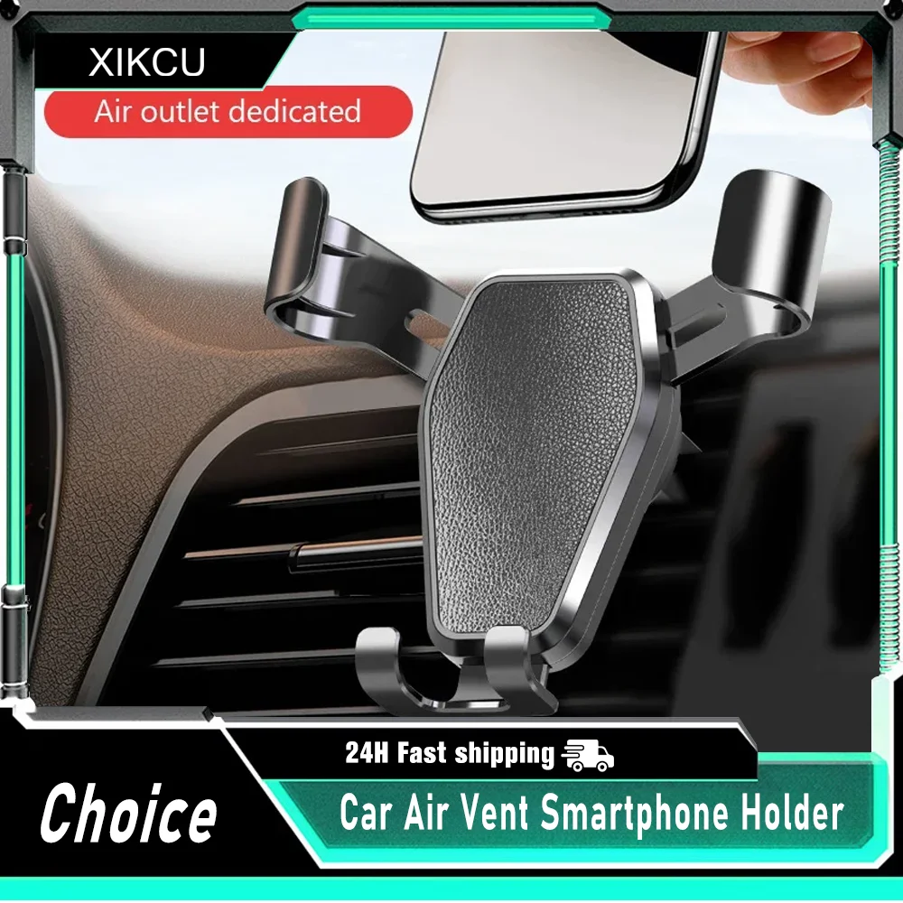 Car Holder For Phone Multi-function Mobile Phone Holder Gravity Bracket Sun Visor Mirror Dashboard GPS Smartphone For iPhone 16