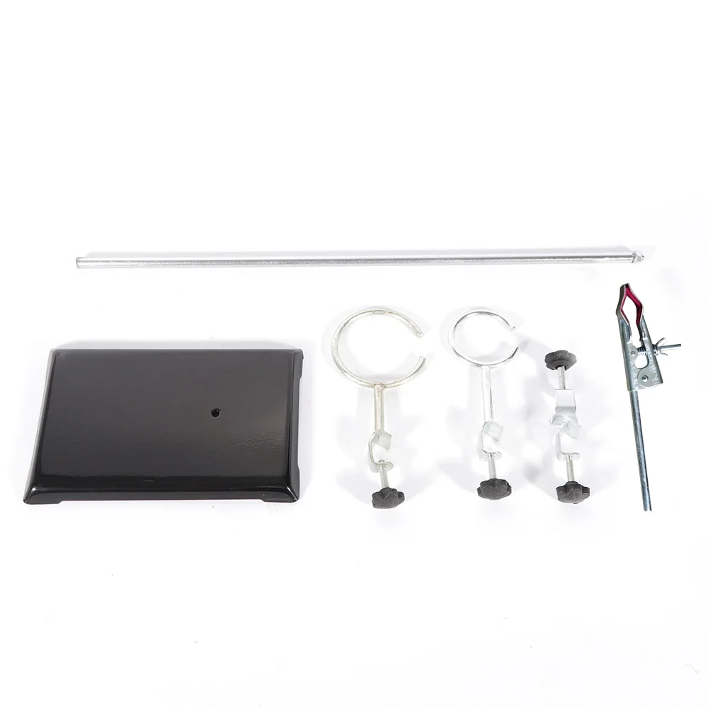 Imagem -06 - Clamp Suporte Stand Braçadeira Dispositivo Fixture Flask Stand 50cm Lab