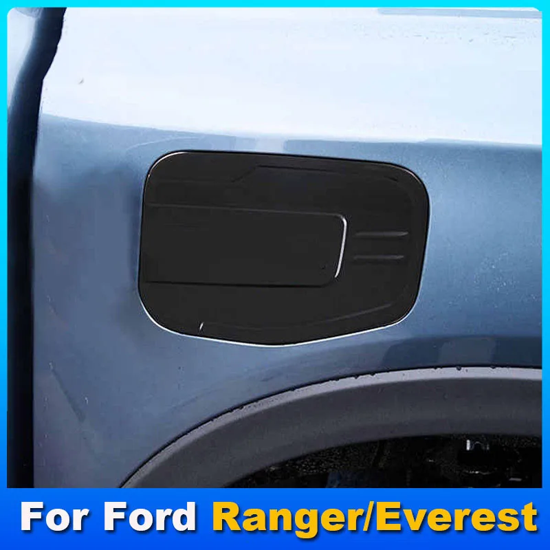 لفورد رينجر T9 ايفرست 2023 2024 سيارة الخارجي السيارات الغاز غطاء خزان زيت الوقود غطاء الزخرفية ملصق مقاومة للخدش #1