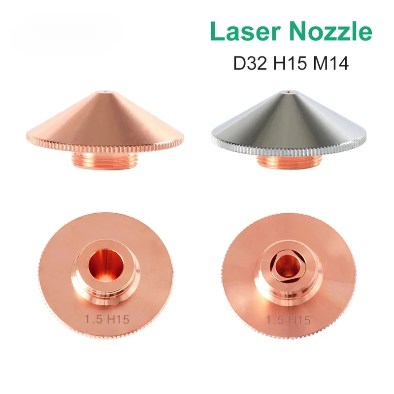 Raytools Laser Nozzle Dia32 M14mm BM111 BM110 BT240S BM114 Laser Head Nozzle for Fiber Laser Machine Cutting Nozzle