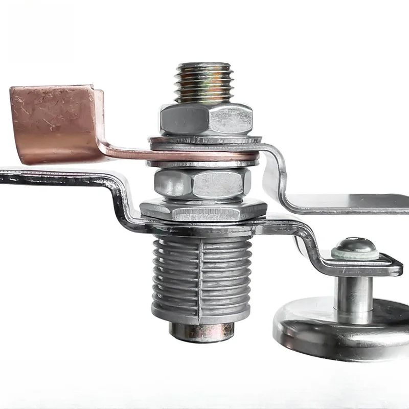 ALLSOME Magnetic welding grounder manufacturer magnetic fox plate ground clamp with iron artifact MWGC1-200F3Q