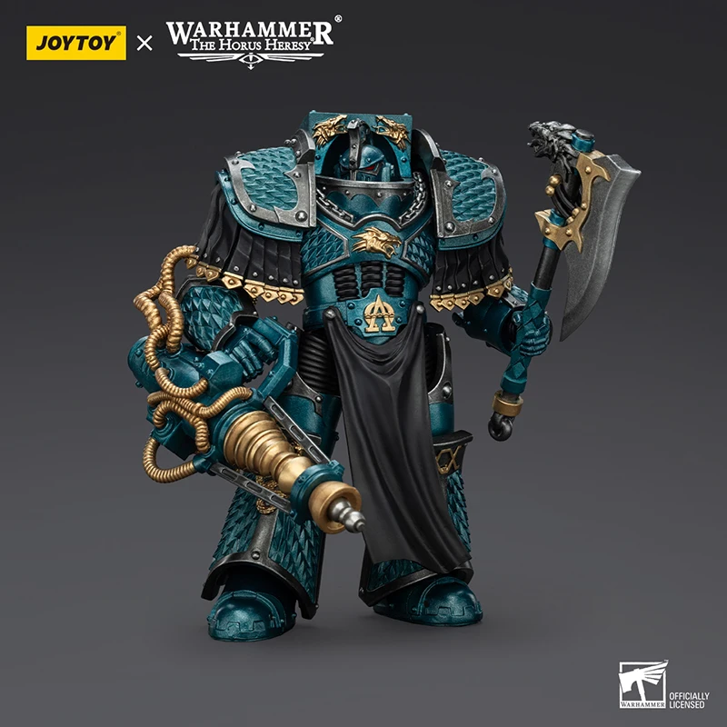 JOYTOY Warhammer 30K 1/18 figura de acción Alpha Legion Lernaean Terminator 3 uds Anime modelo militar colección de modelismo modelo