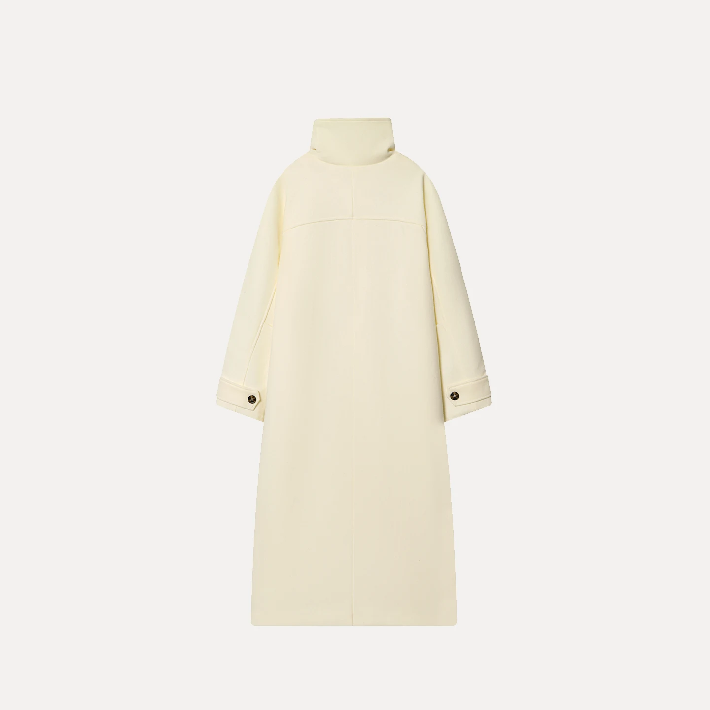 両面スタンドカラーウインドブレーカー レディースファッショナブルアウターウェア Z 通勤 スレ ロングスベ ミッドレングスコート