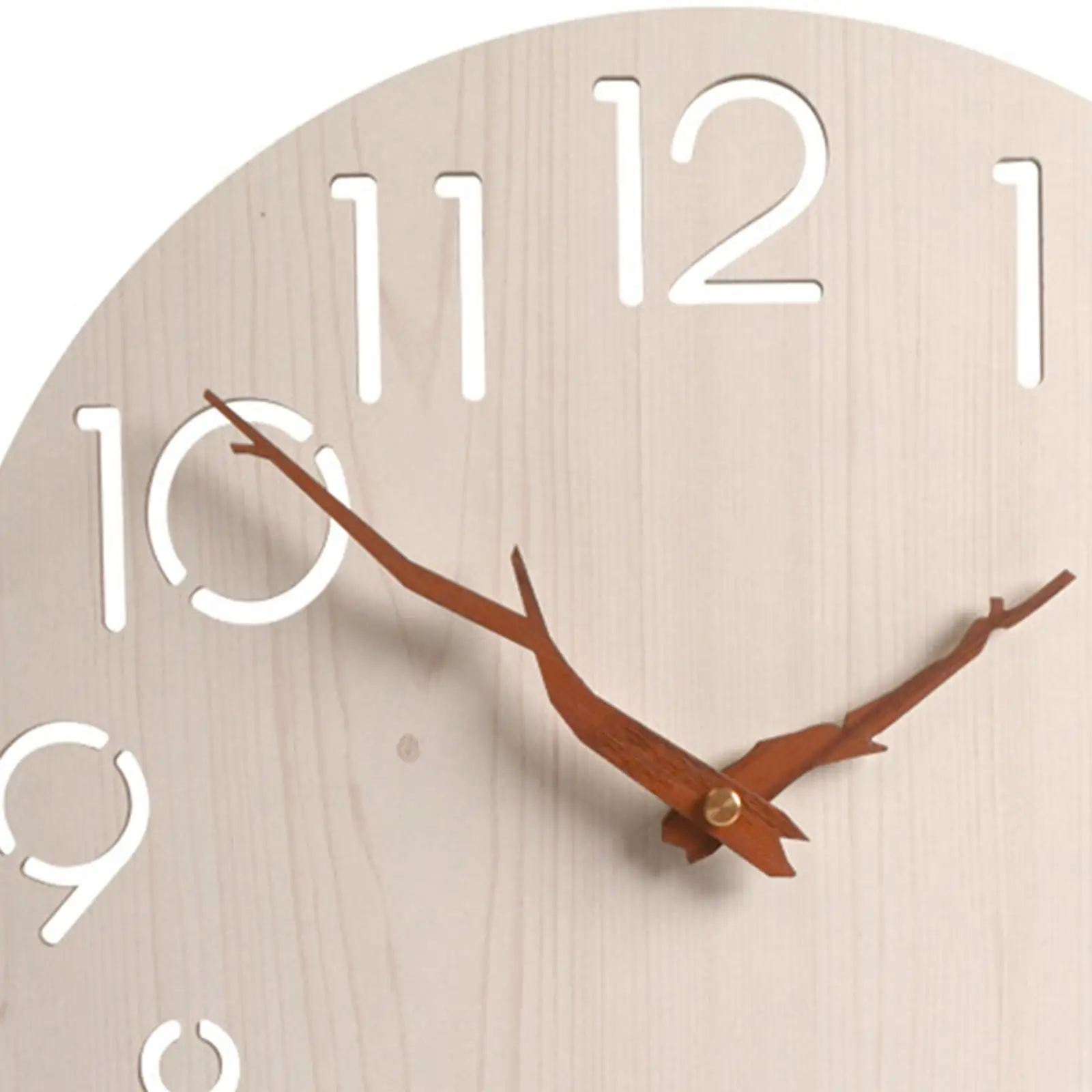 Wall Clock Decoration Housewarming Gifts 12inch Arabic Numerals Multipurpose Round for Hotel Office Bedroom Shop