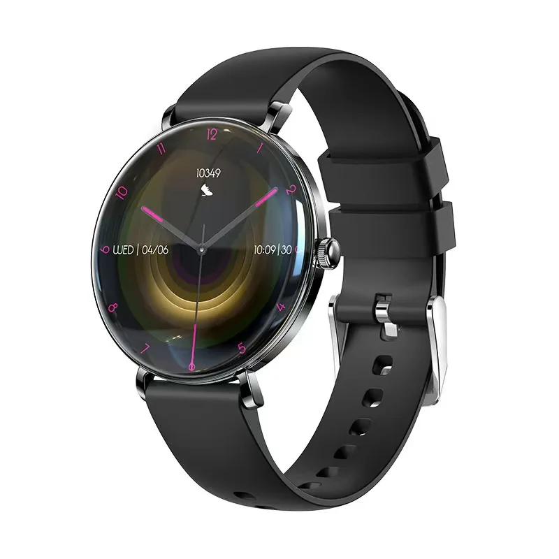 

V85 2025 Trending Ultra-Thin 1.43 Inch AMOLED Smartwatch for Women Men Information Reminder Sleep Tracker Answer Call Silica Gel