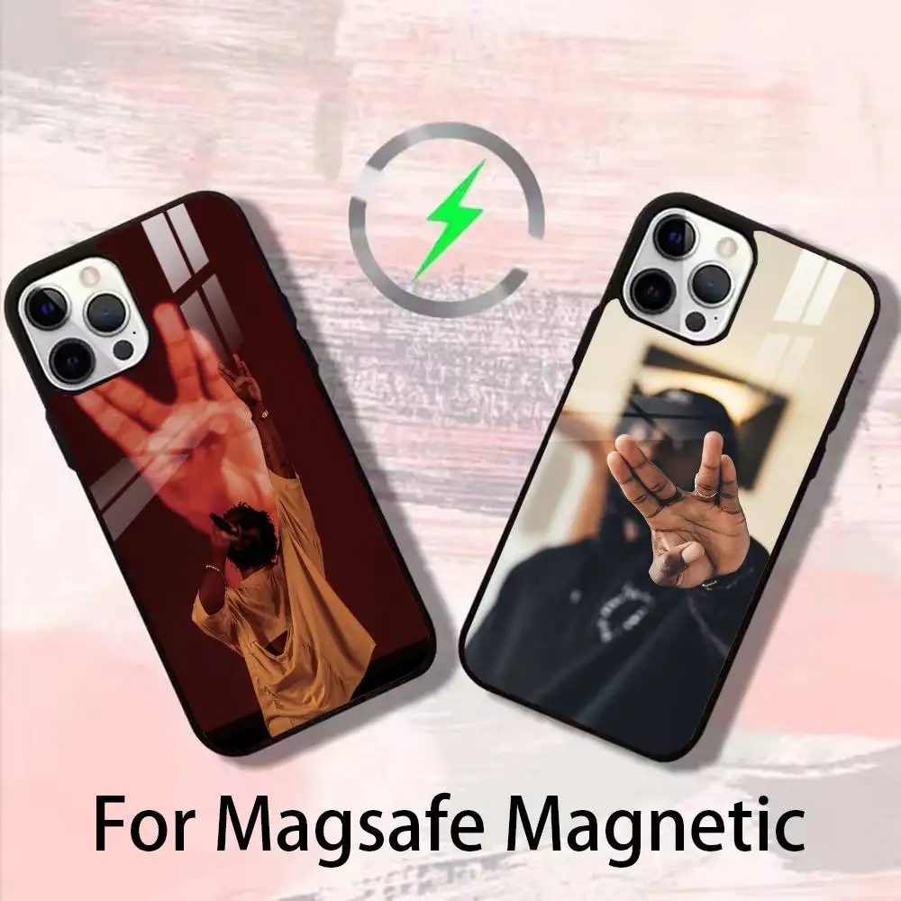 

D-Damso S-Smog singer Phone Case For iPhone 17,16,15,14,13,12,Plus,Pro,Max for Magsafe Magnetic Wireless Charging