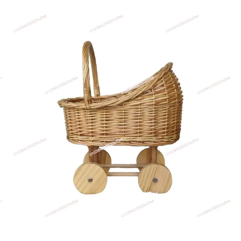 poussette-berceau-en-osier-tresse-a-la-main-panier-de-rangement-multifonctionnel-pour-animaux-de-compagnie-et-bebes--decoration-de-chambre-d'enfant-style-boheme-chic