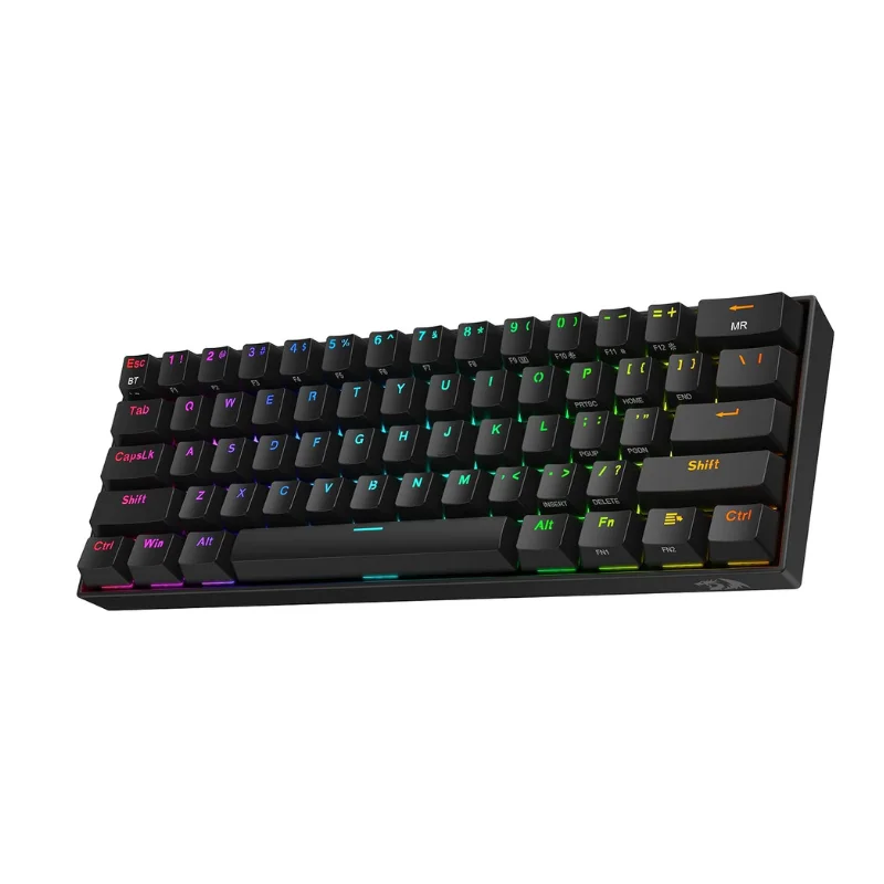 

Redragon K530 Pro Draconic 60% беспроводная RGB 3-режимная 61-клавишная игровая механическая клавиатура с возможностью горячей замены