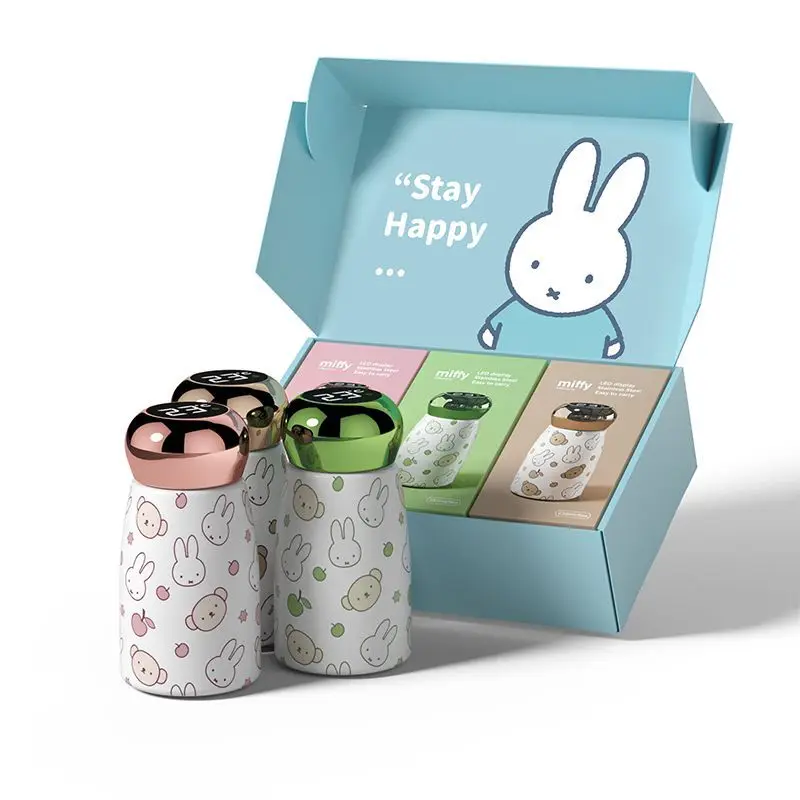 

Miffy Thermos Cup Stainless Steel Girls Good Looks Compact Portable Pocket Personality Interesting Lovely Kawaii Cartoon 2026
