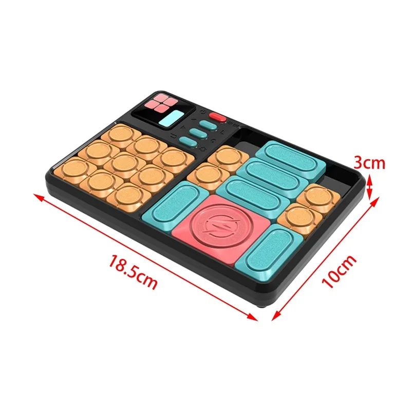 Super Slide Huarong Road Smart Sensor Game 500+ Levelled Challenge Learning Puzzle Interactive Toys Smart Clearance Sensor