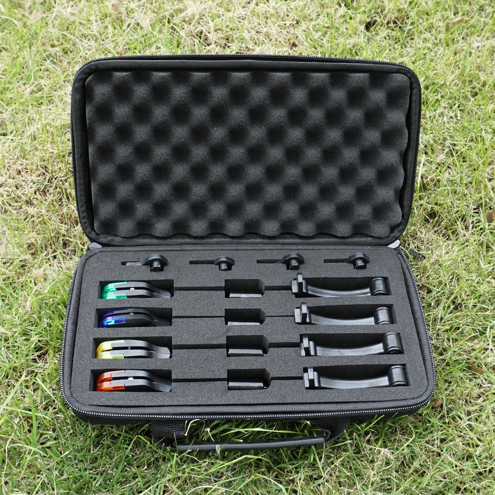 Hirisi B2013 Wireless LED Light Carp Fishing Alarm Swingers Base Seat for Fishing Alarms Bite Indicator Fishing Accessories view 6