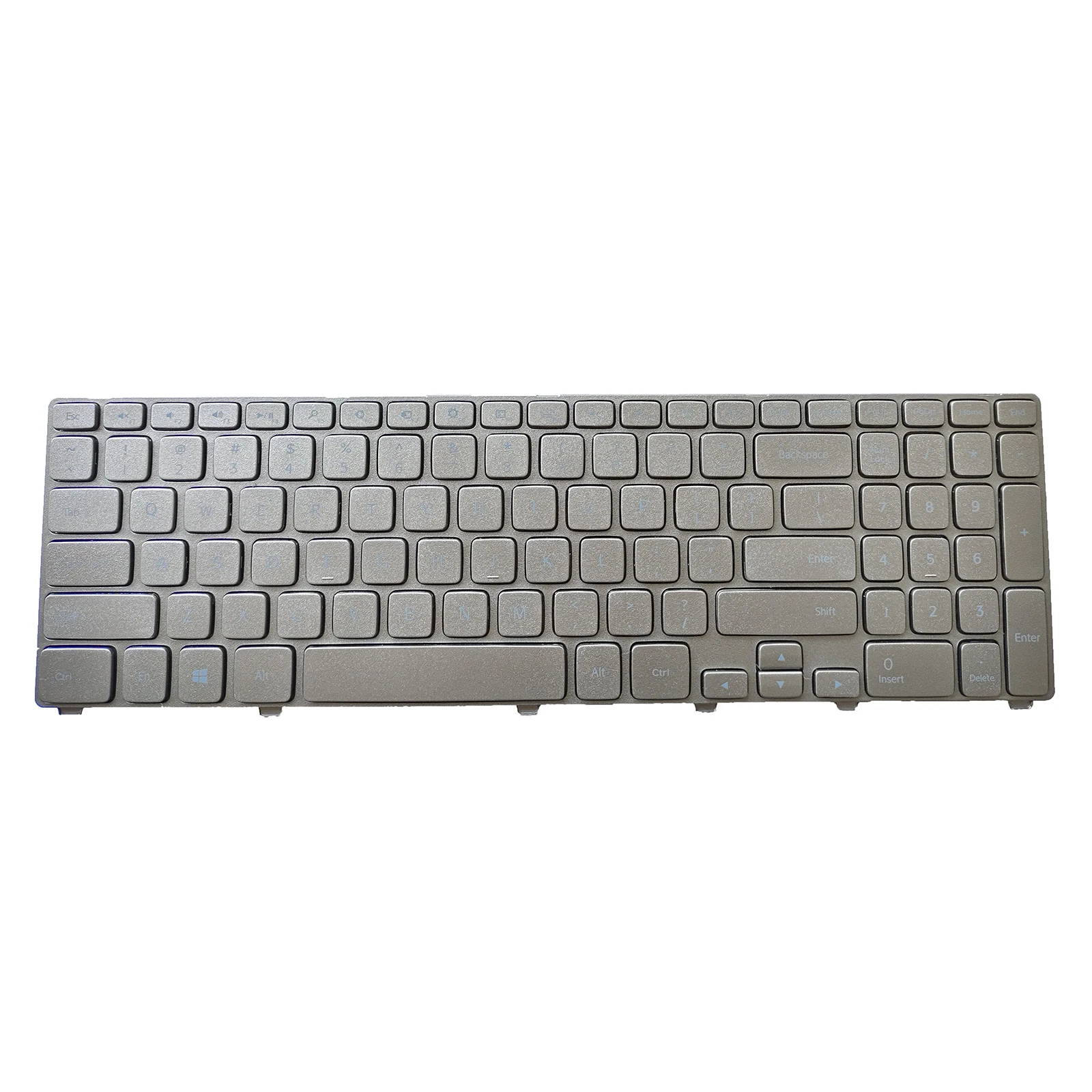 Nieuw Voor Dell Inspiron 17 7000 7737 7746 Toetsenbord US Zilver Frame