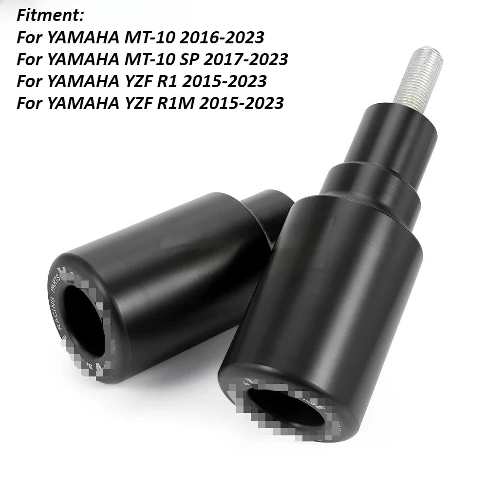 

For Yamaha MT-10 MT10 SP 2023 Frame Crash Pad Sliders Protector YZF R1 R1M 2015-2022 Motorcycle Accessories Falling Protection