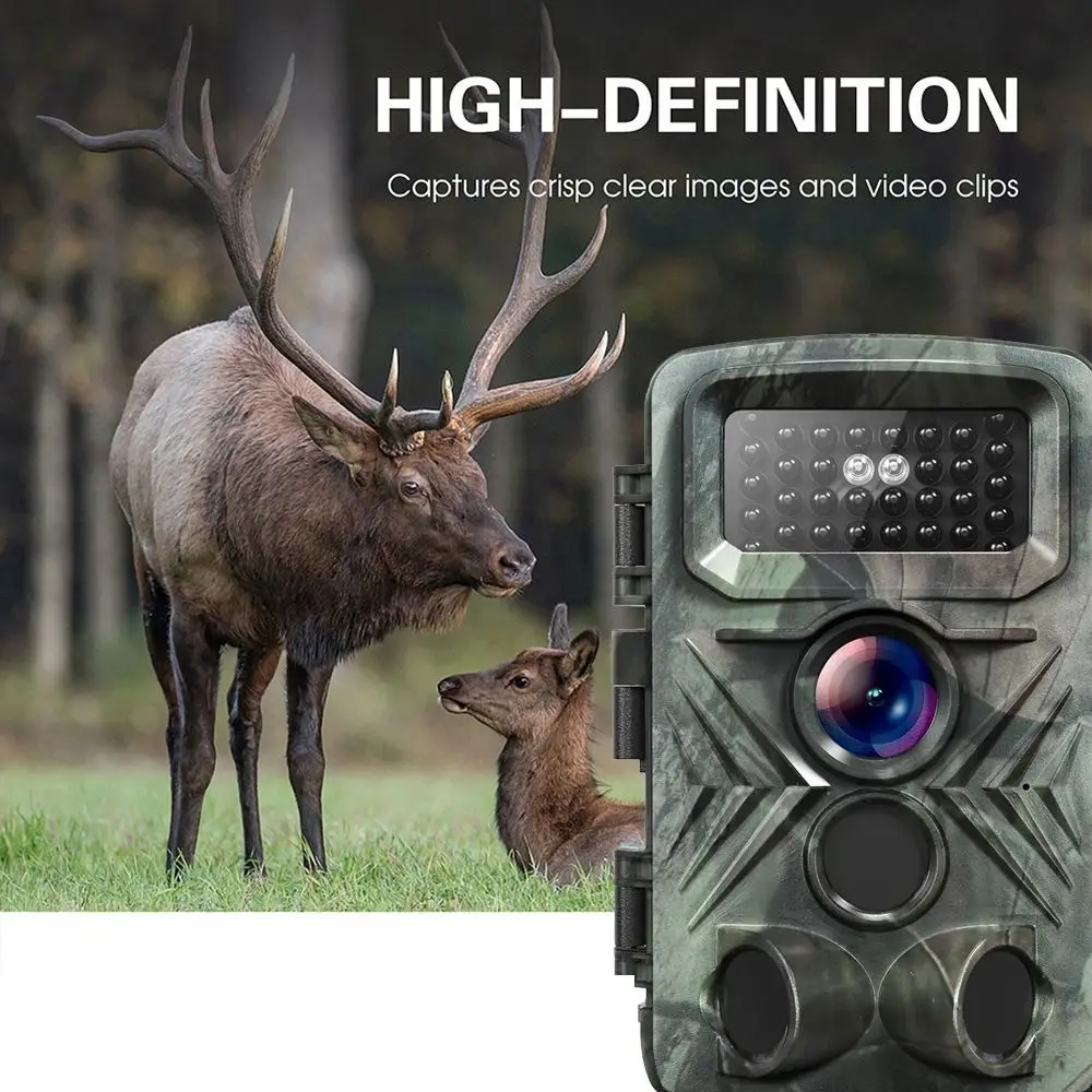 

IP54 Waterproof Infrared Wildlife Trail Camera Fast Infrared Trigger Automatic Wildlife Night Vision Photo Trap 1080P Video