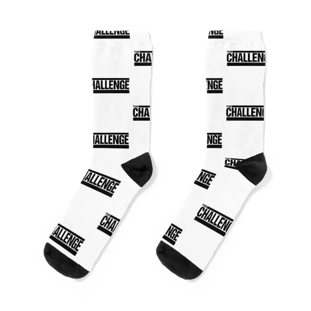 

The challenge logo Socks hiphop basketball cycling anti-slip Boy Child Socks Women's