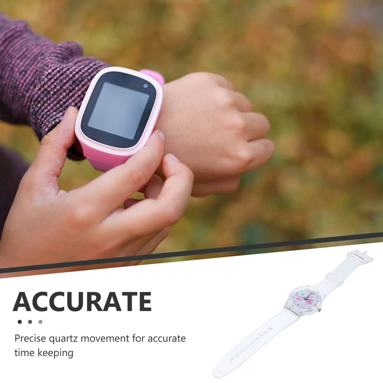 1 قطعة فلامنغو الإبداعية الكوارتز سيليكون كوارتز ساعة هدية عيد ميلاد ساعة جميلة رائعتين الطلاب على مدار الساعة #5