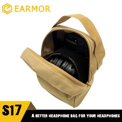 EARMOR Molle bag box to store tactical multi-function carry, suitable for earmuffs M31 M32 M31H M32H headphones