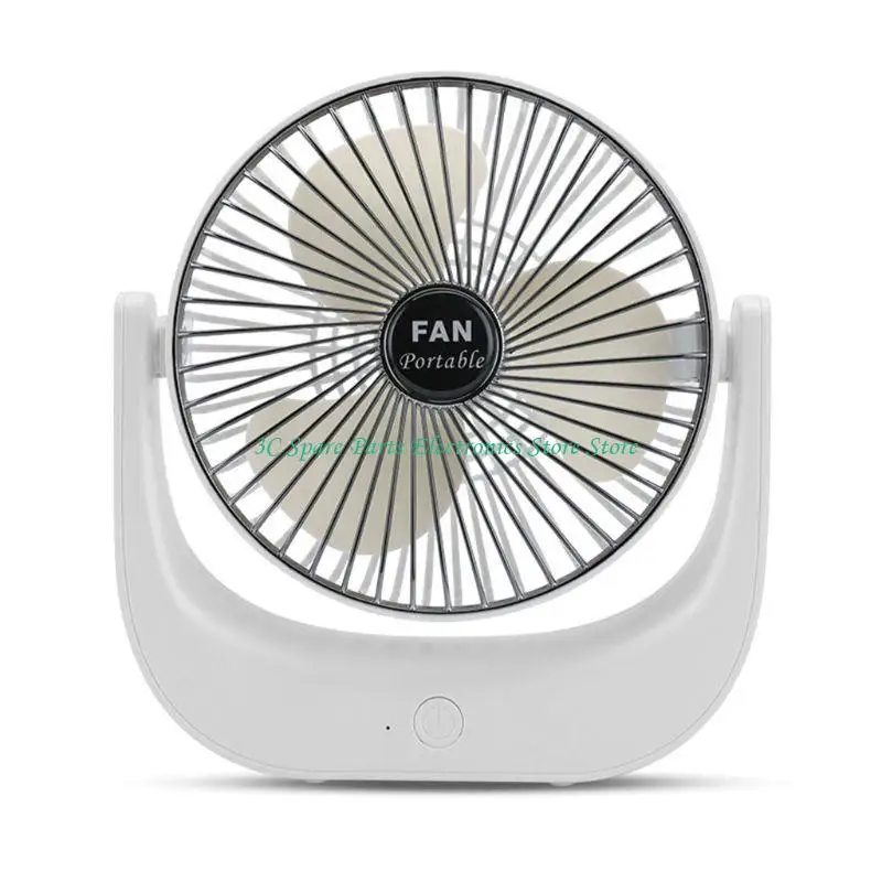 

SZ Portable USB Table Fan Clip-on Type Rechargeable Cooling Mini Desk Fan 360°