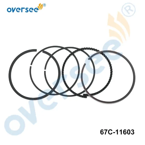 Комплект поршневых колец OVERSEE 67C-11603-00 для моторов Yamaha 20-70 л.с.