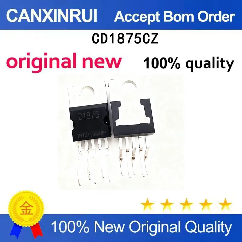 (5-100 Pieces) Brand new original CD1875CZ D1875 direct insertion TO220 audio amplifier chip IC