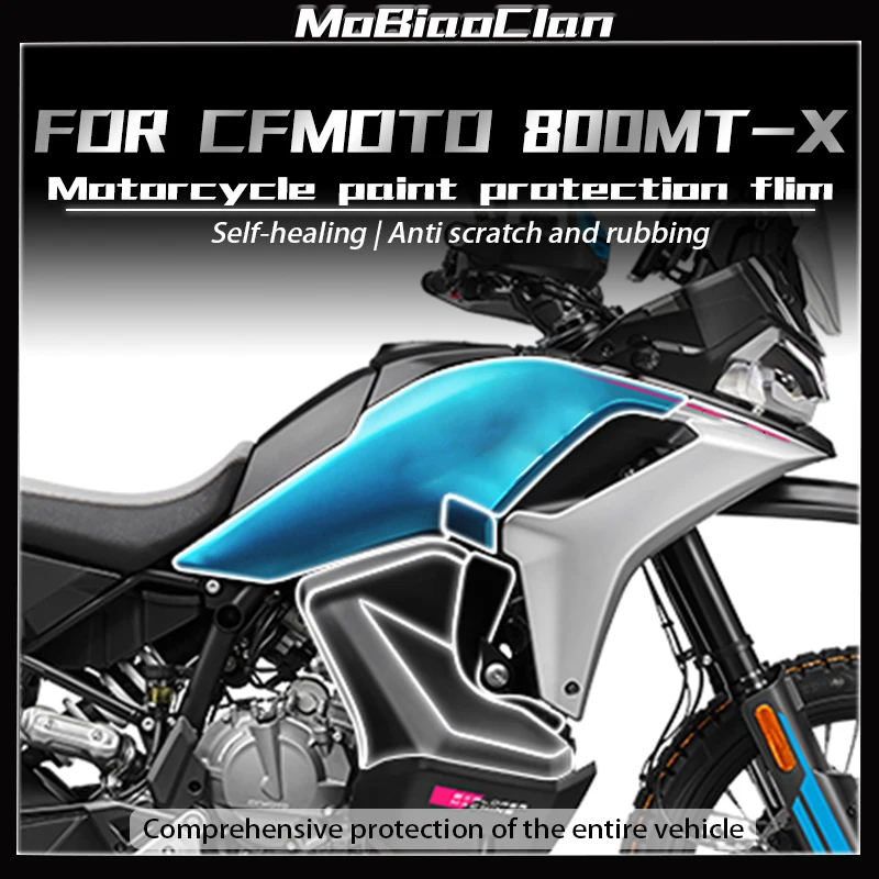 

For For CFMOTO 800MTX 800MT-X 800 MTX 24motorcycle invisible car cover film fuel tank sticker paint protective film accessories