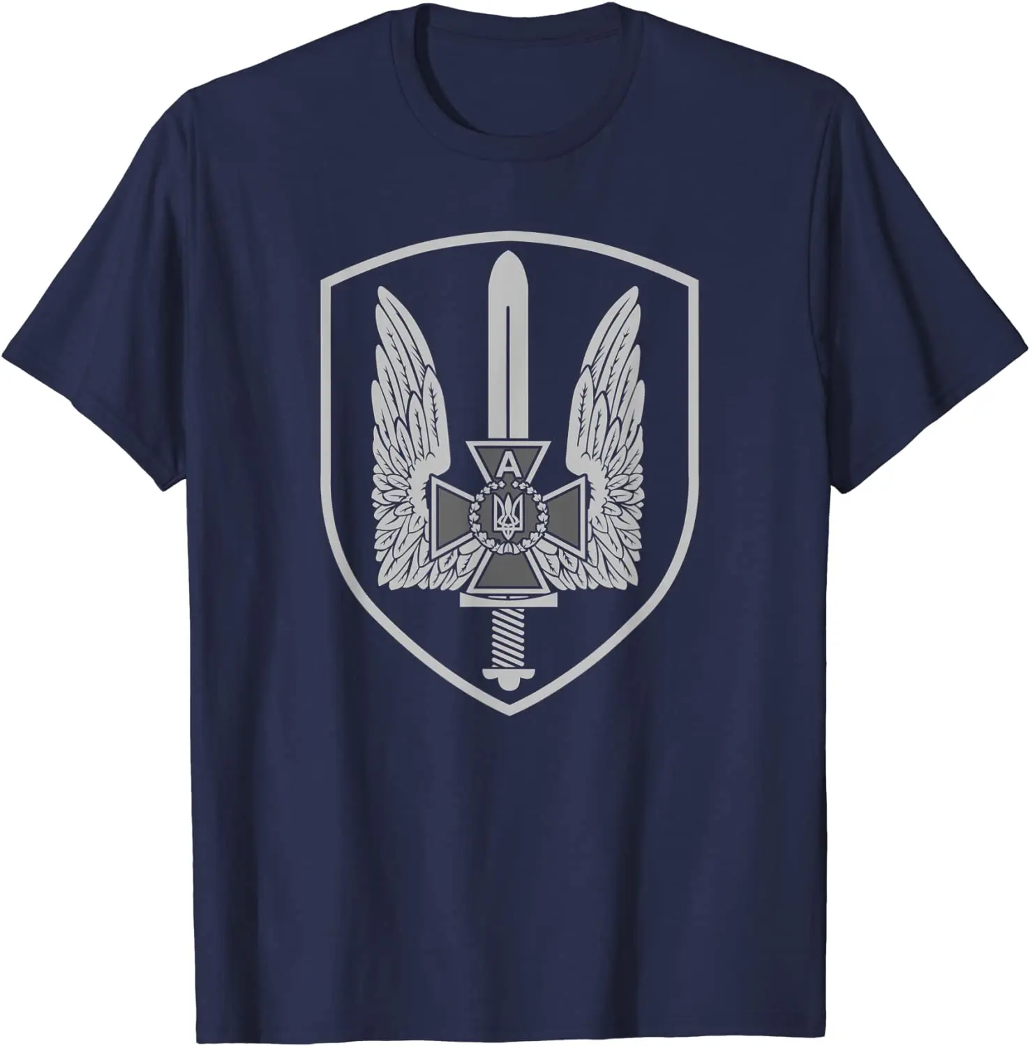 Ukraine Special Forces Alpha Group Spetsnaz SBU Men T-shirt Short Casual 100% Cotton Shirts Size S-3XL