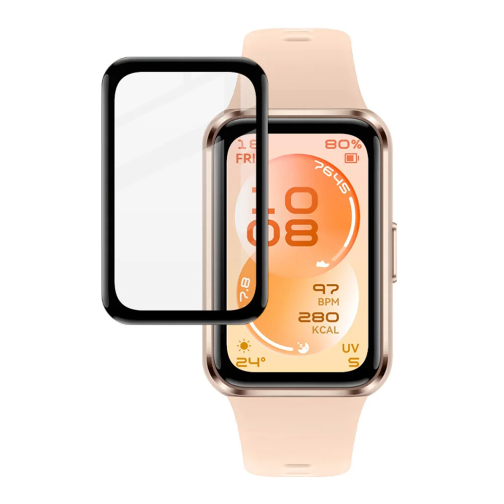 For Huawei Band 11 Screen Protector Anti Scratch PMMA Watch Film - Transparent