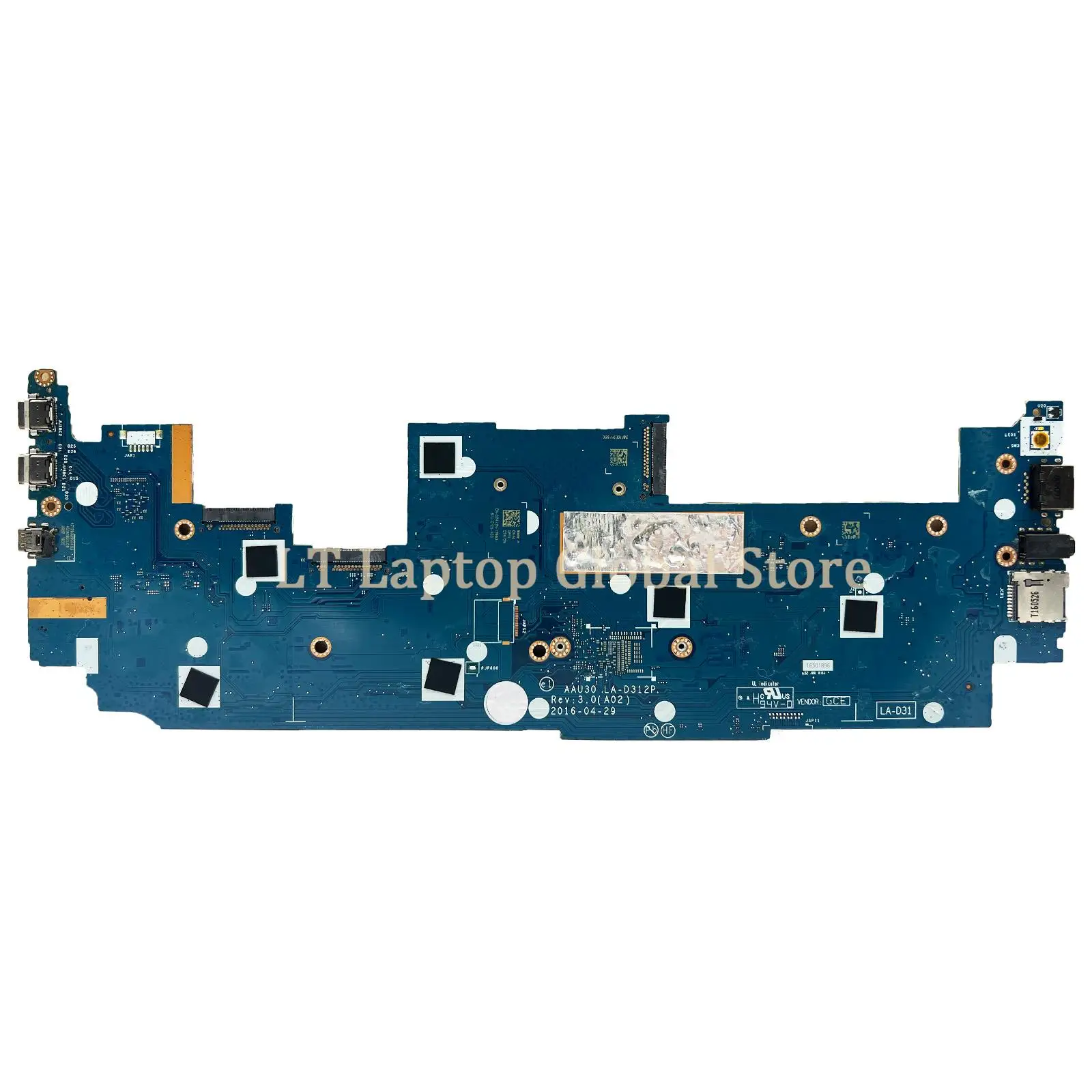 LA-D312P Mainboard UNTUK Dell Latitude 13.3 "7370 Motherboard Laptop M3 M5 M7 RAM-4GB/8GB/16GB