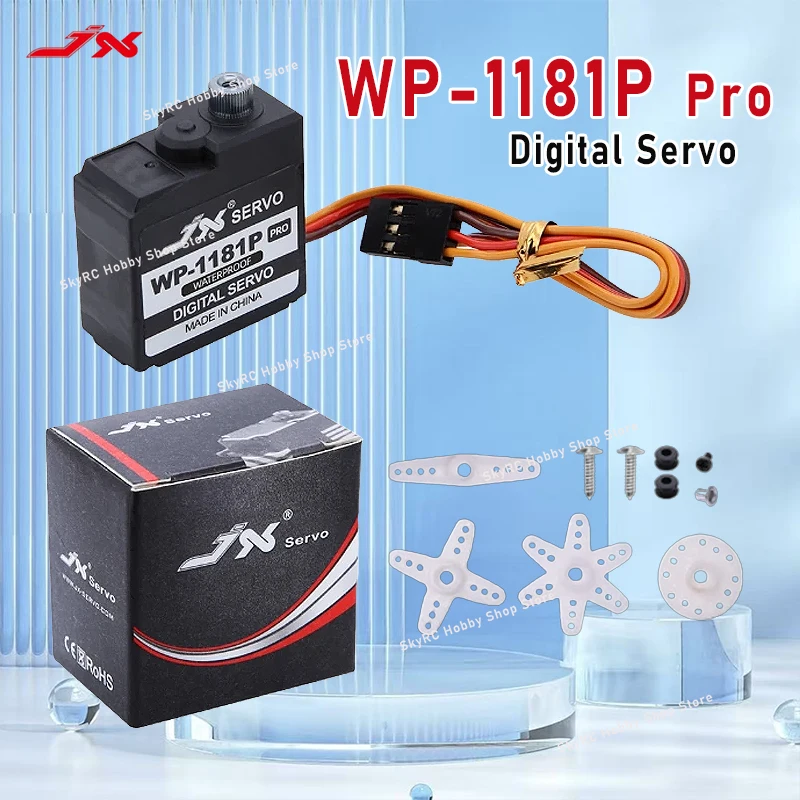 WP-1181P Pro Digital Servo - عزم دوران 18 جم، 3.5 كجم، معدات معدنية، لسيارات WLtoys 144001/WPL RC (B1/16، B24، C14، C24) #2