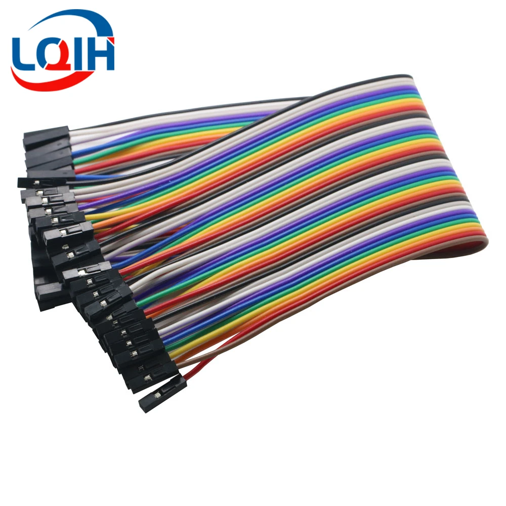 40-120PCS Dupont Line 10/15/20CM 30CM 40Pin Male to Male + Male to Female Female to Female Jumper Wire Dupont Cable for DIY KIT