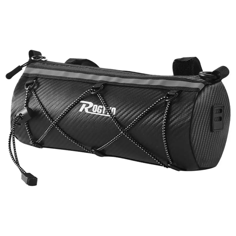 Bike Bag Portable Handlebar Pannier Multi-purpose Waterproof Backpack MTB Road Cycling Frame Tube Bag Elastic Band