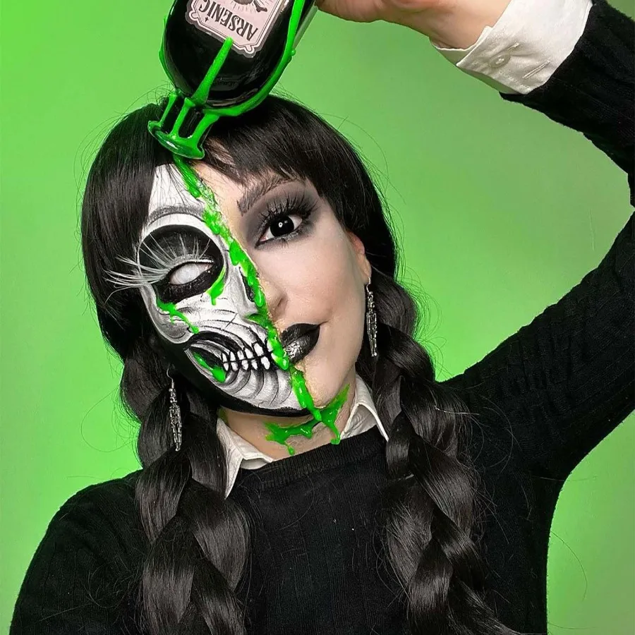 باروكات سوداء طويلة مع غرة للنساء، باروكة صبغ شعر سوداء مستقيمة مع تغطية كاملة، شعر صناعي مقاوم للحرارة