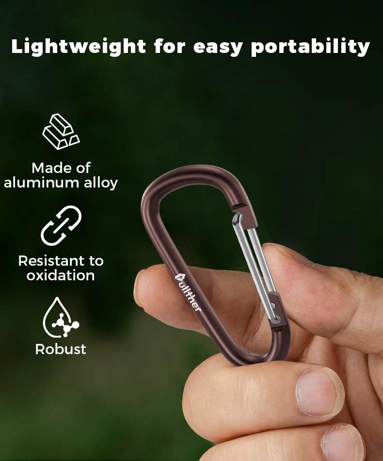 Karabiner-Schlüsselanhänger, Campingausrüstung, Ausrüstungszubehör, taktisches Zubehör, EDC-Werkzeug, Outdoor-Überlebensausrüstung, Angelzubehör – Detail 2