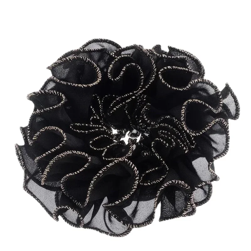 Large Hair Head Flower Scrunchies Hair Band Korea  머리끈 Flores Para El Cabello  Cintillos Para El Pelo Mujer Резинки Для Волос