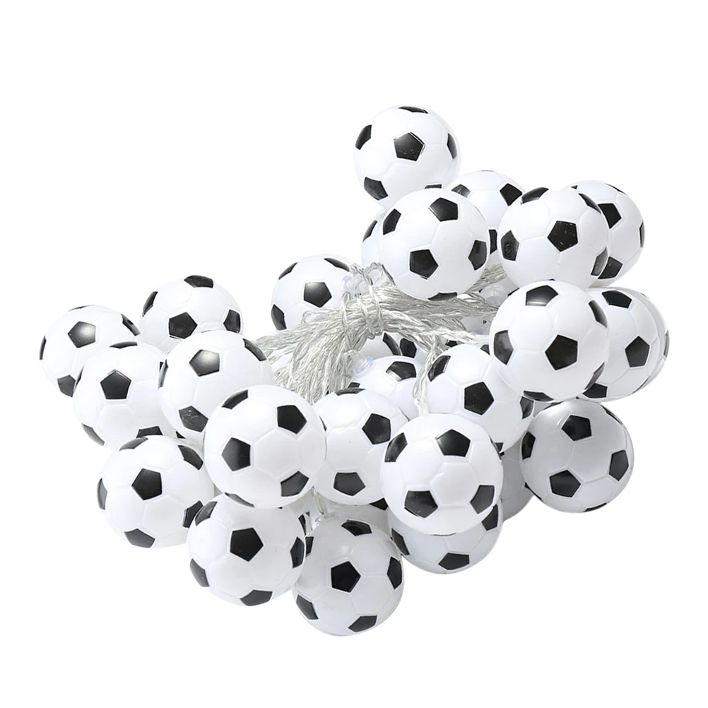 1.5 متر بالطاقة كرة القدم على شكل LED سلسلة ضوء جو إبداعي ديكور لحفل زفاف عيد الميلاد بار Ktv حديقة ساحة