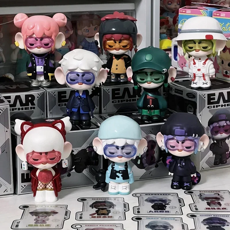 

Таинственная коробка для ушей, эмоциональная серия Weirdo, игрушки, милые фигурки героев, модель для девушек, подарок Mistery Caixa Misteriosa Caja