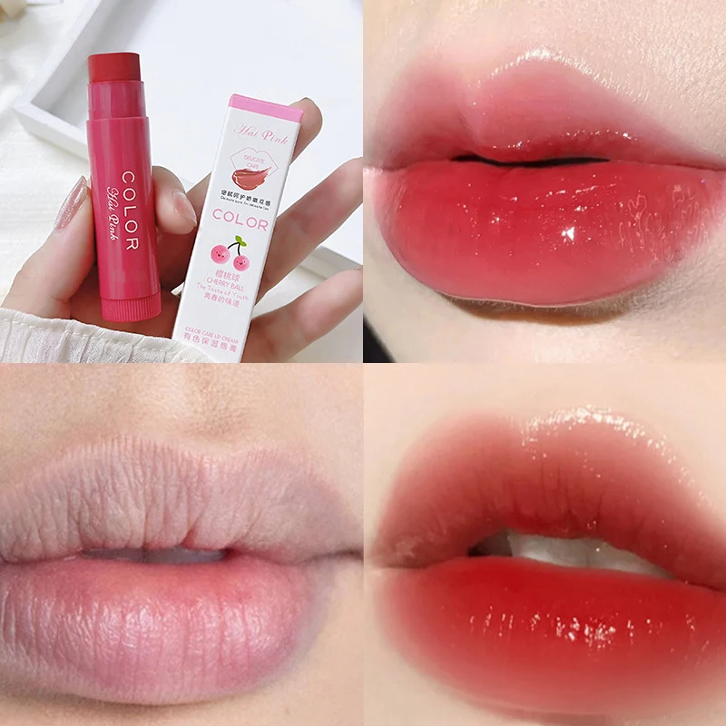 Lip Balm Moisturizing Anti-dry Lip Balm Easy To Carry Anti-cracking Lipstick Colored Lip Tint Makeup Lip Gloss Cosmetics