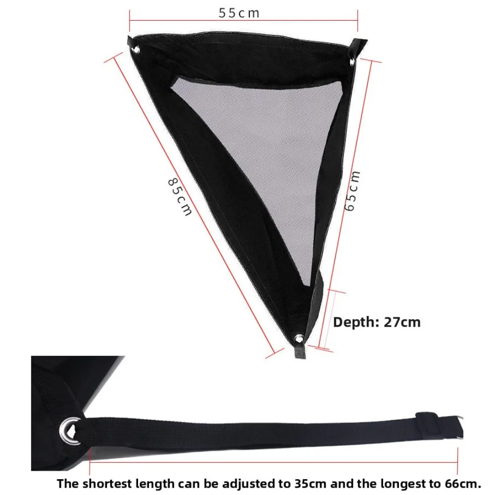 حقيبة تغذية الحصان مثلث القش المغذية كيس مستقر للخيول #5
