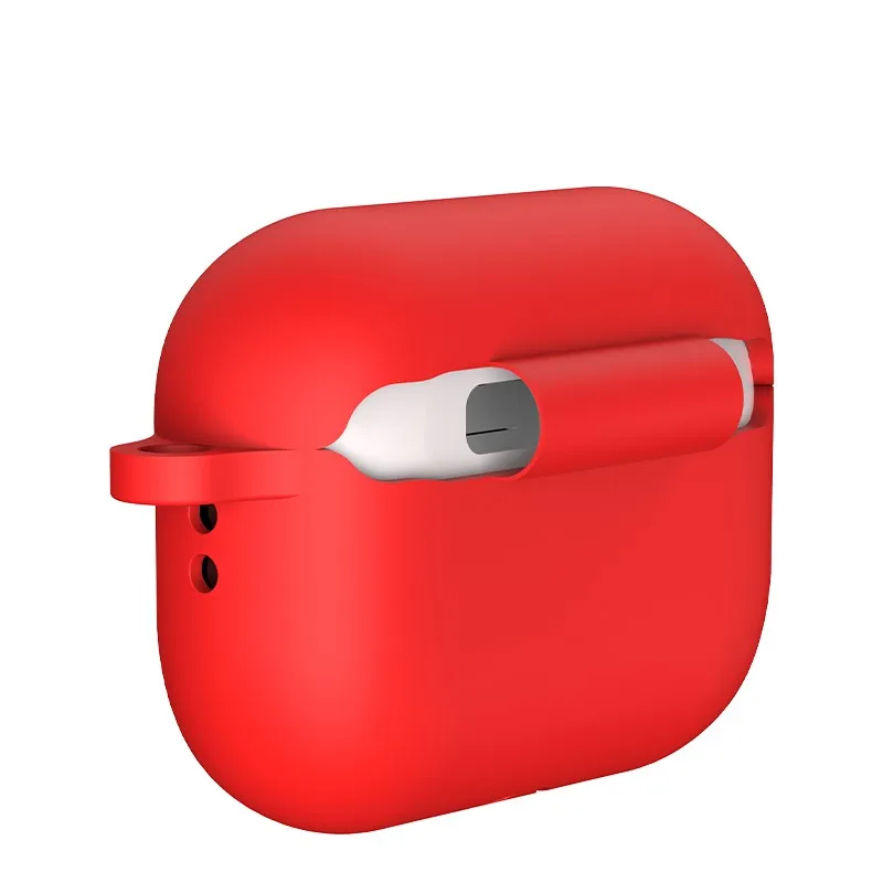 حافظة من السيليكون السائل لأجهزة Apple AirPods Pro2 الجيل funda Airpodspro2 ملحقات واقية مع سلسلة مفاتيح لأجهزة Airpods Pro 2