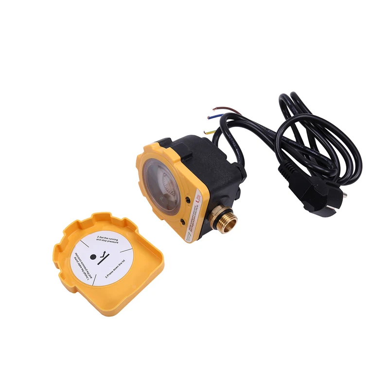 MALL 10Bars Photo-Electric Pressure Automatic Digital Intelligent Controller Used For Run And Stop Water Pump EU Plug